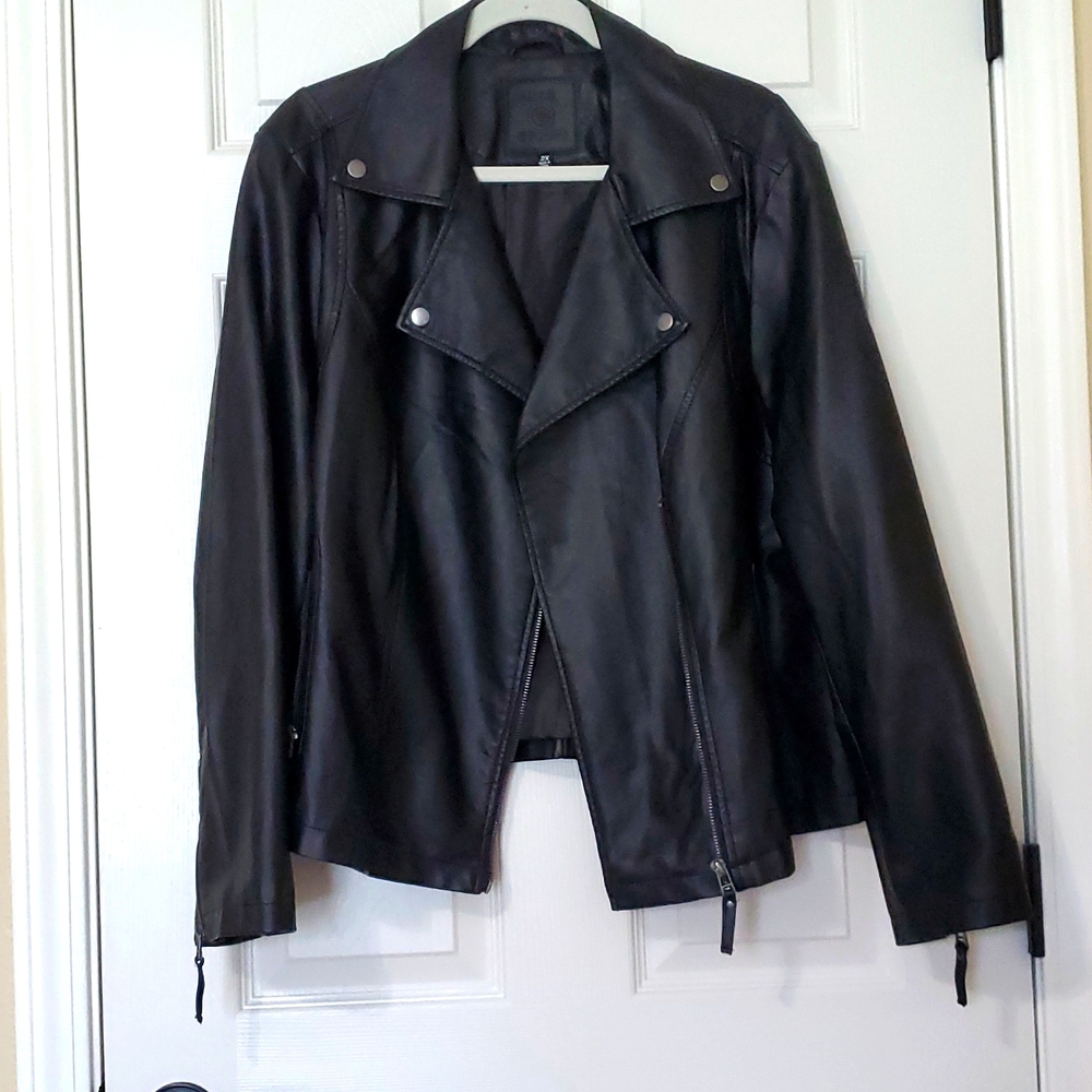 Max Studio Faux Leather jacket